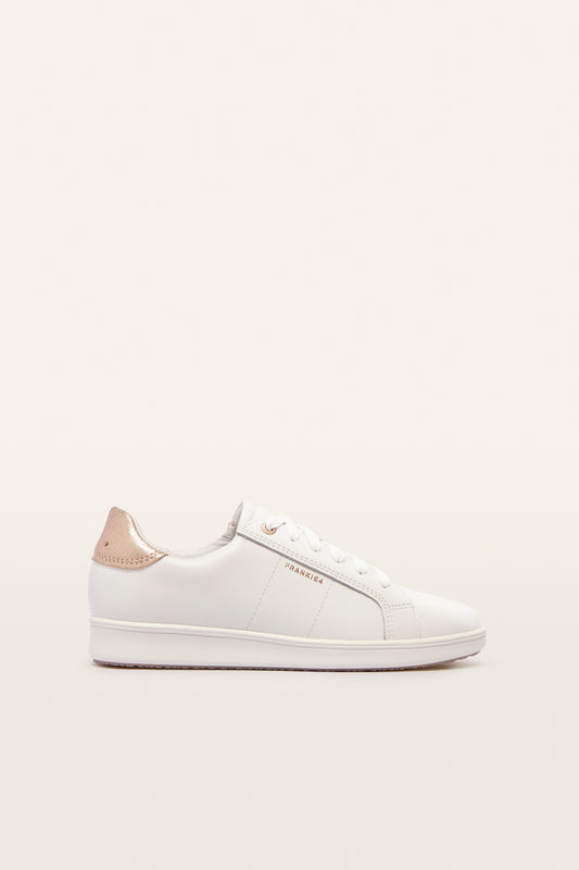Jackie V White/Rose Gold