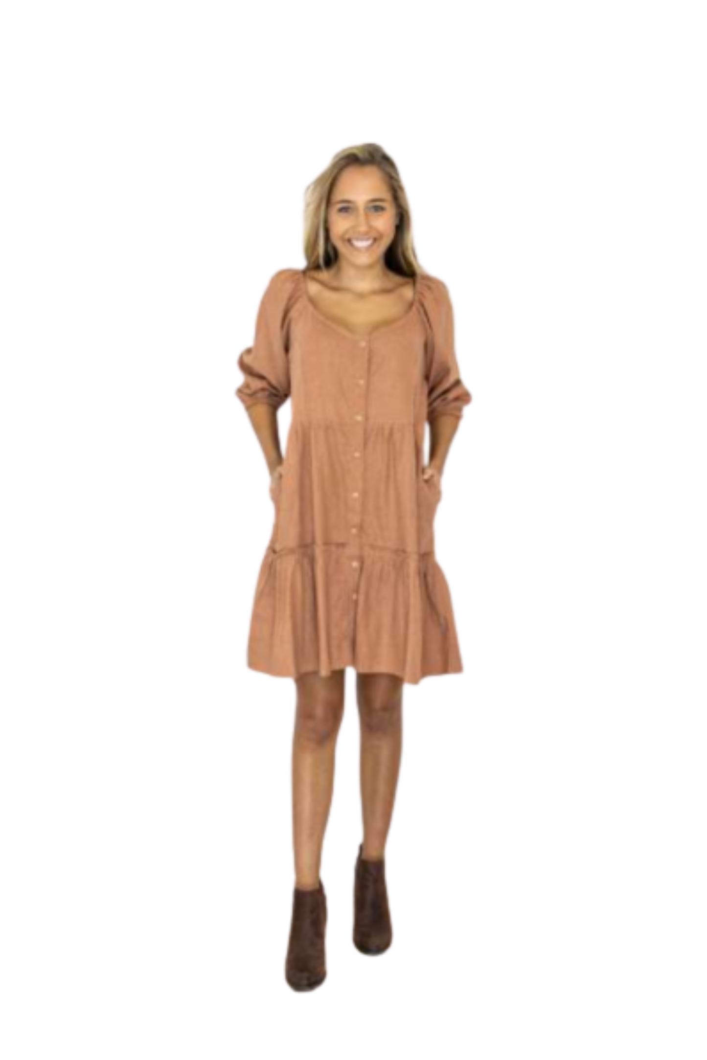 Calla Short Tiered Dress - L/XL