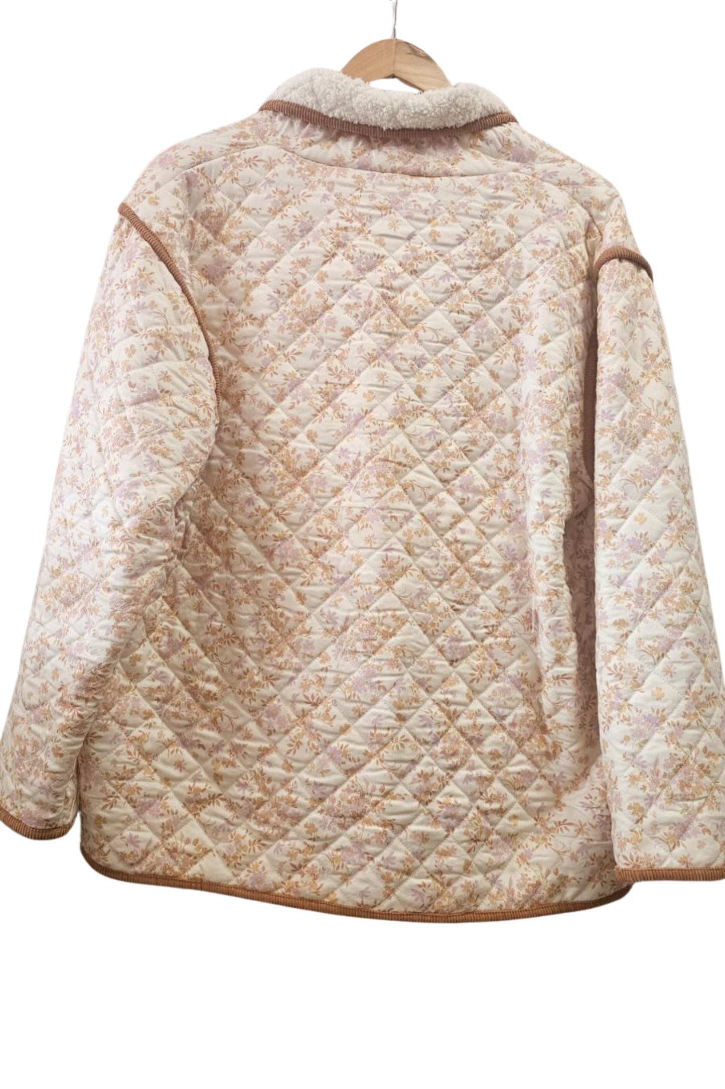 Vintage Floral Quilted Jacket