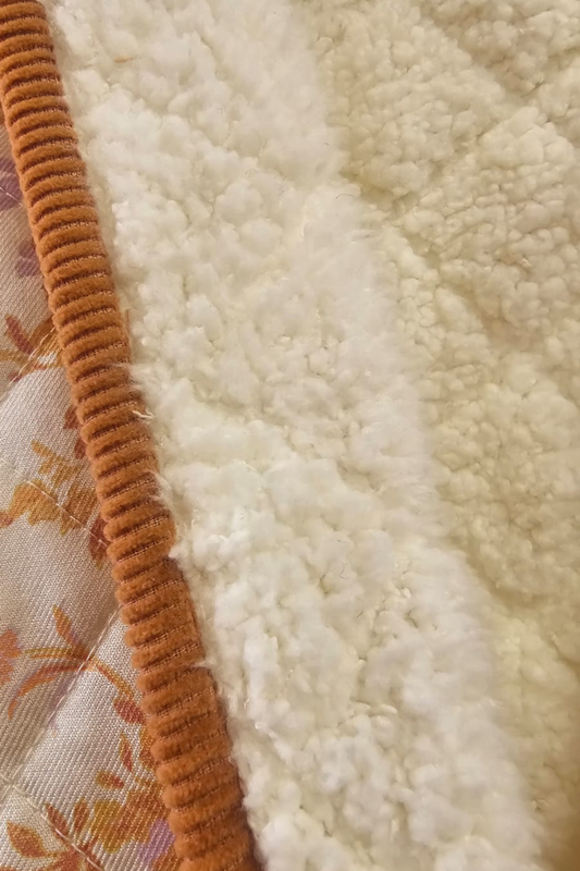 Vintage Floral Quilted Jacket