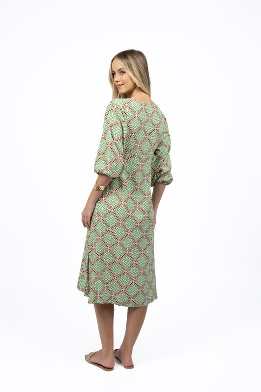 Marrakesh Midi Dress - Size 12