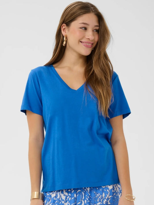CRNaia Deep V-neck T-shirt