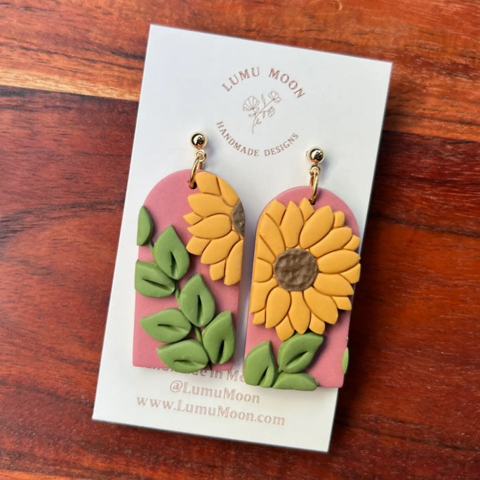 Sunflower Sessions - Arch Earrings