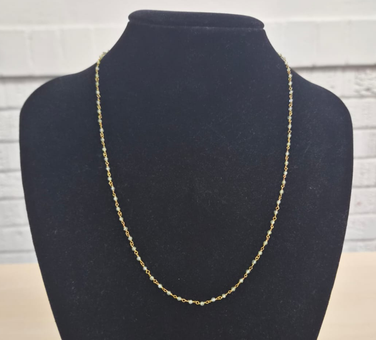 Euro gold and gem necklaces