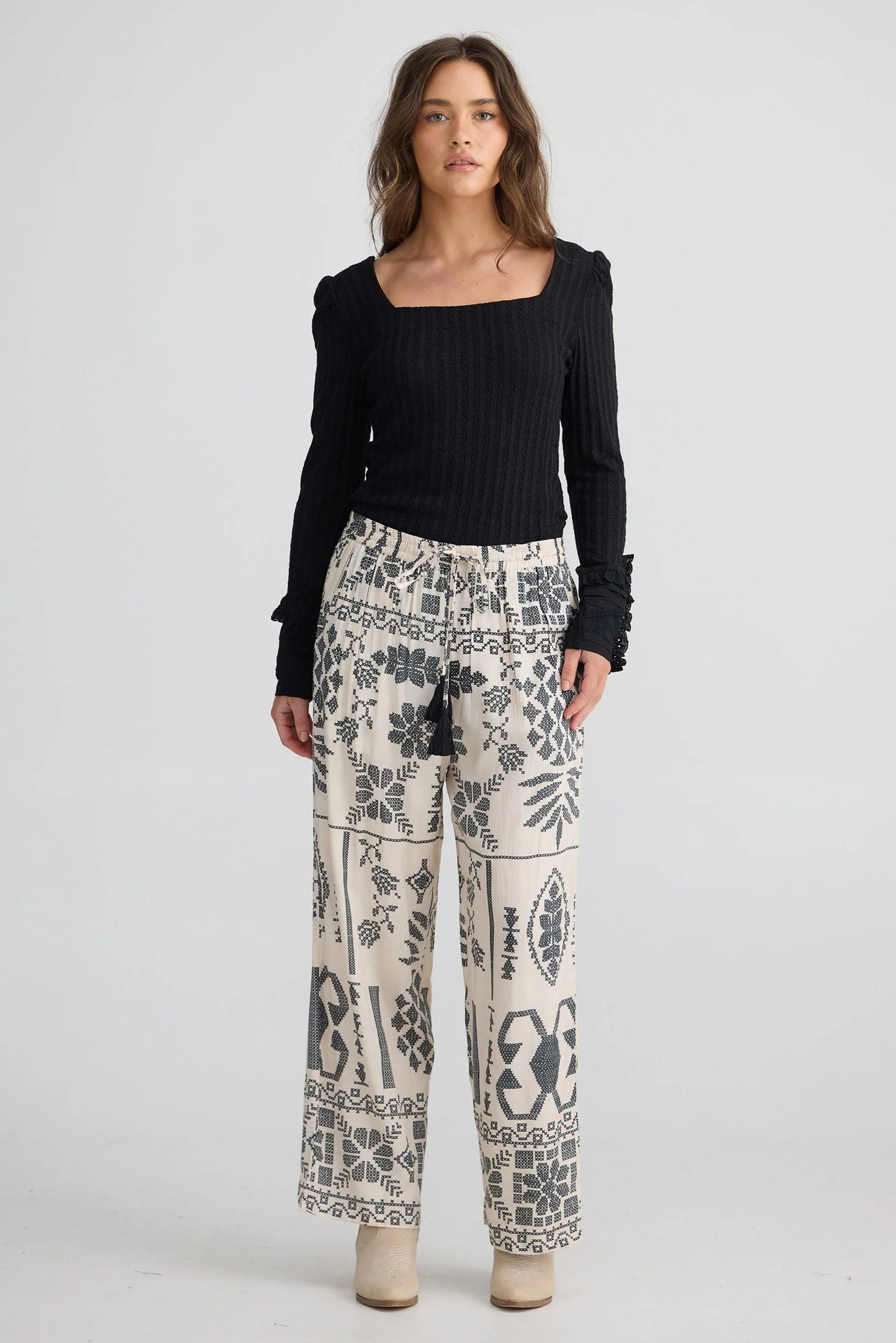 Rio Pant - Cross Stitch