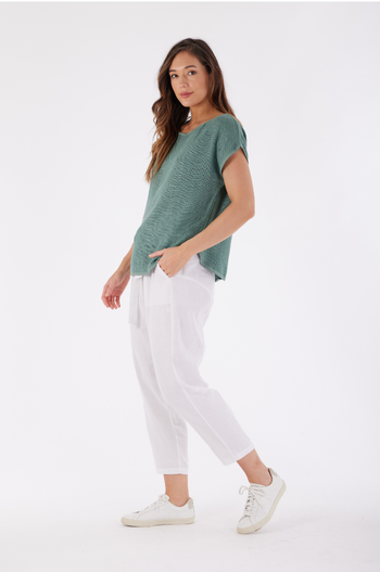 Cleo Hessian top