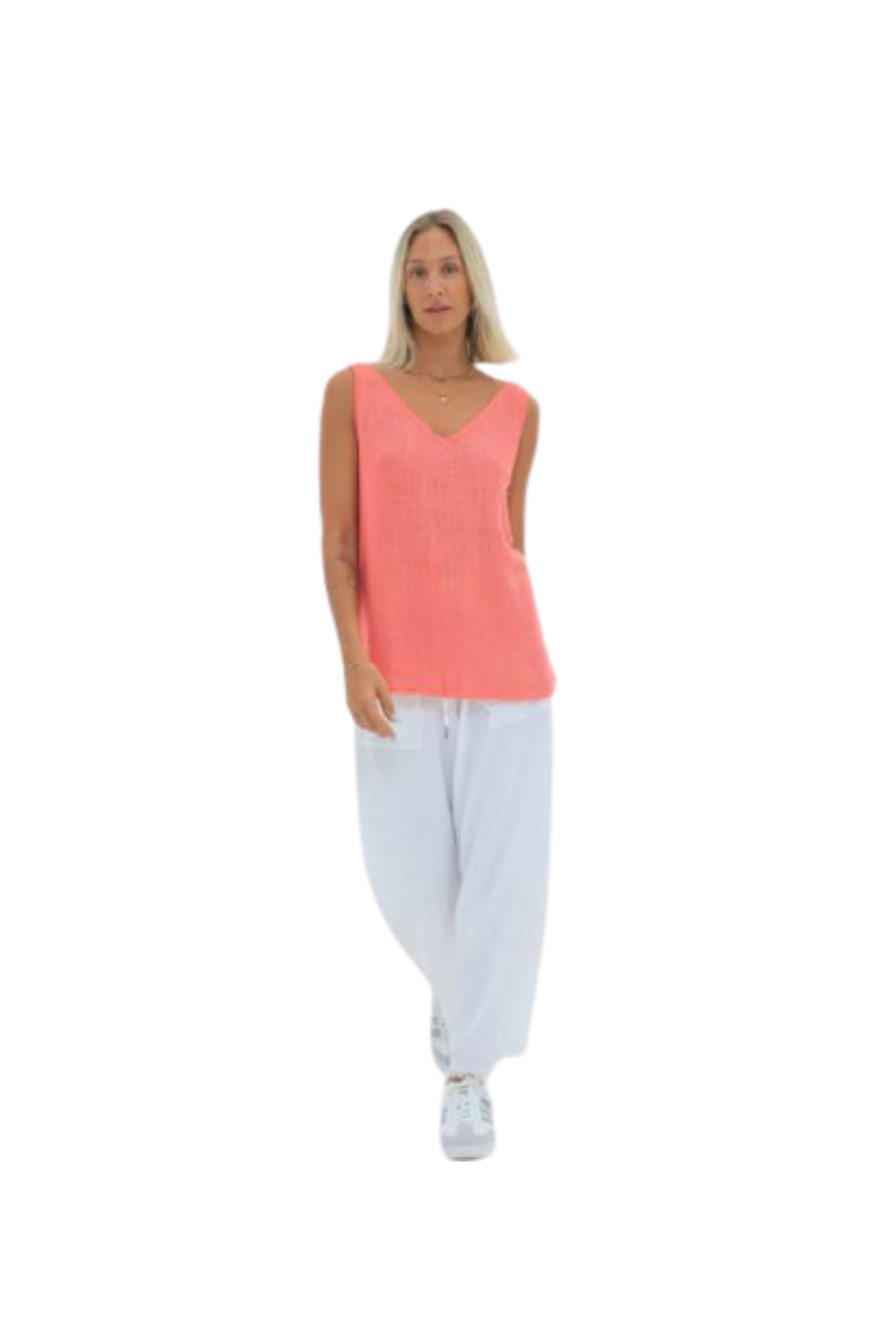 Mimi Hessian Tank