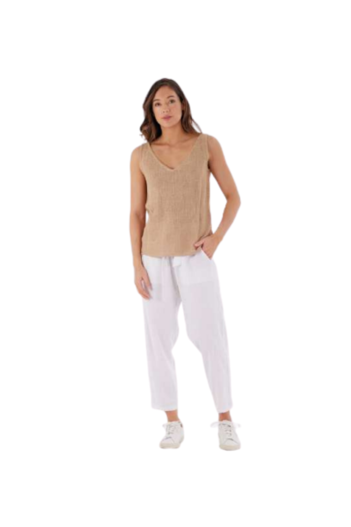 Mimi Hessian Tank