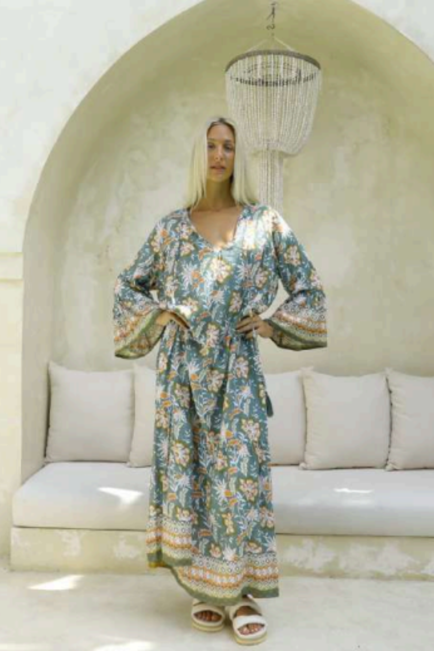 Tierra Tiered Maxi Dress