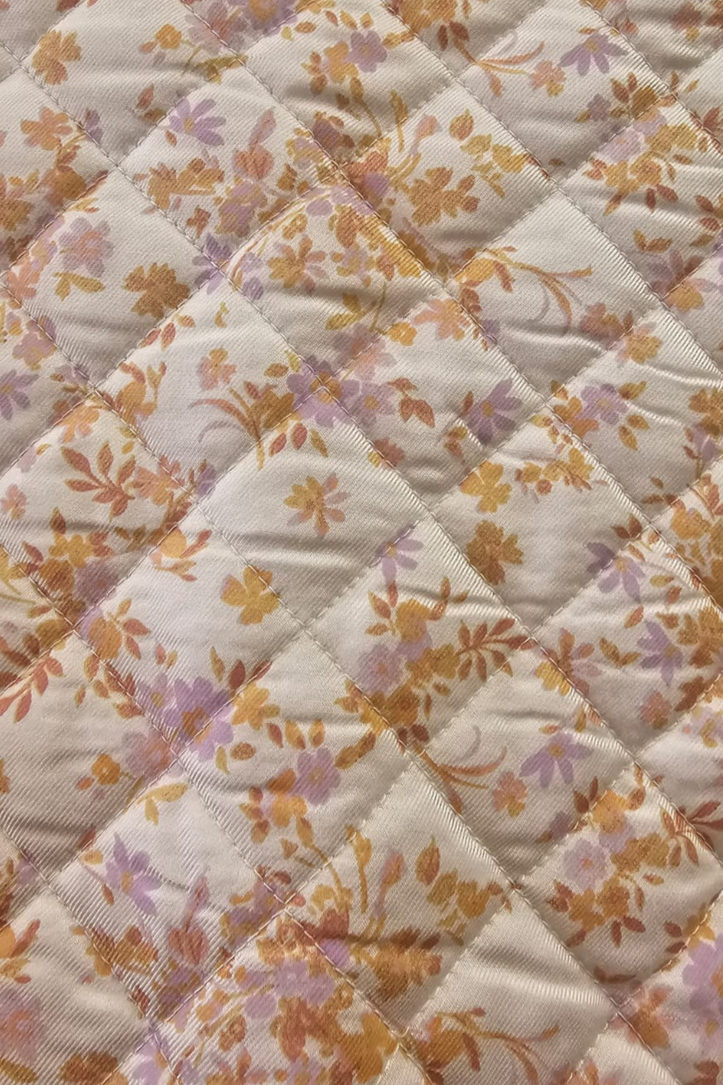 Vintage Floral Quilted Jacket