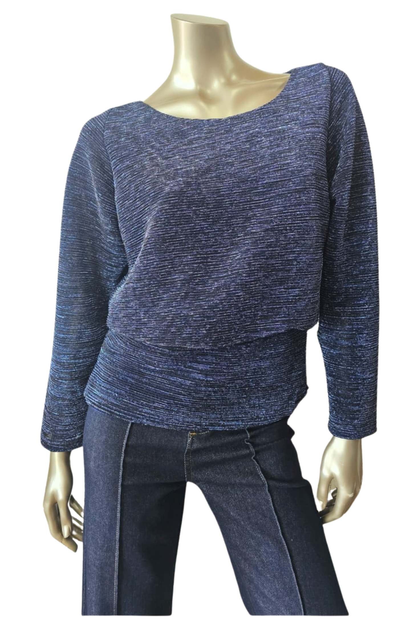 Slouchy Bateau-Neck Top