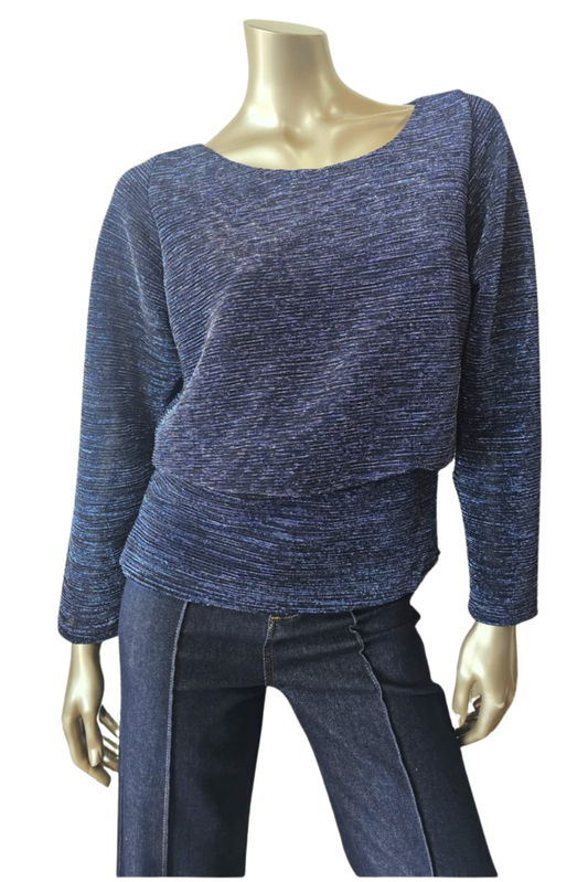 Slouchy Bateau-Neck Top