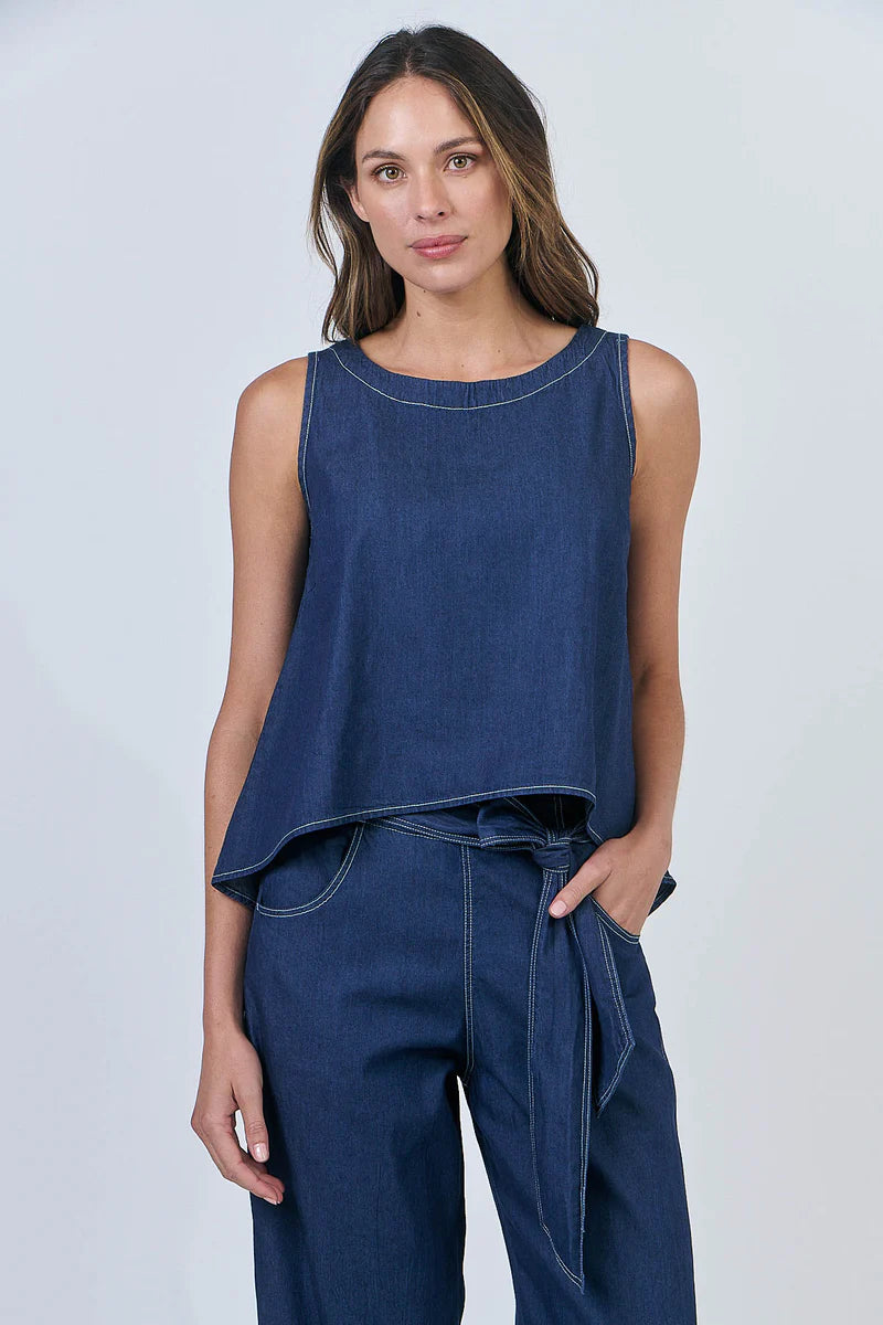 GA506 Top - Chambray