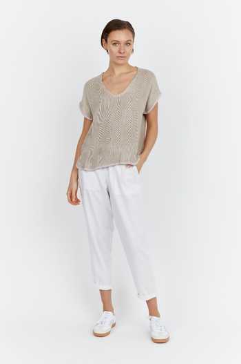 Paris V-neck Short Sleeve