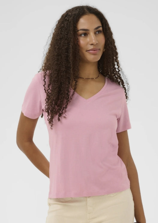 CRNaia Deep V-neck T-shirt