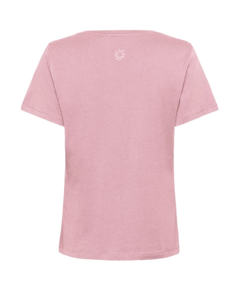 CRNaia Deep V-neck T-shirt