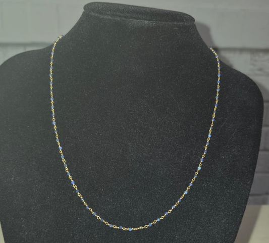Euro gold and gem necklaces