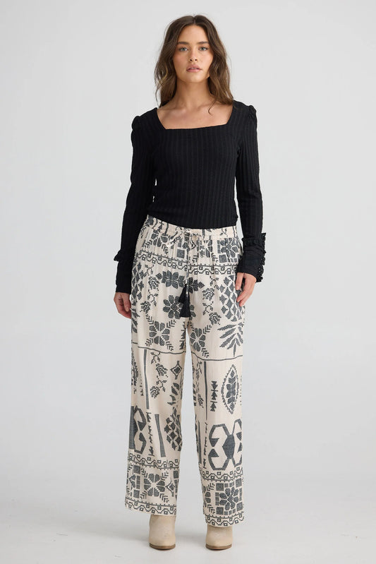 Rio Pant - Cross Stitch