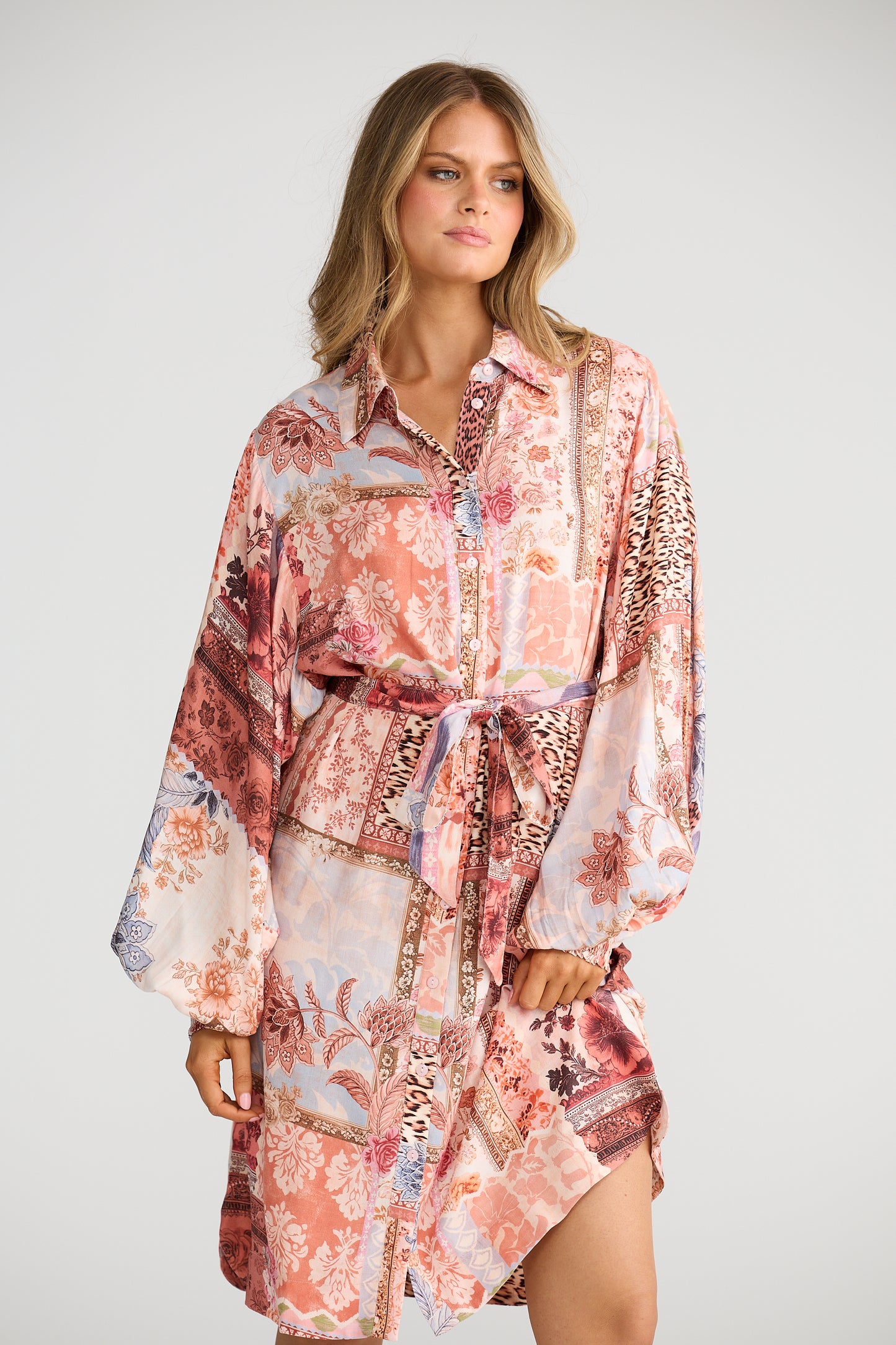 Annabelle Dress - Nomad Patchwork