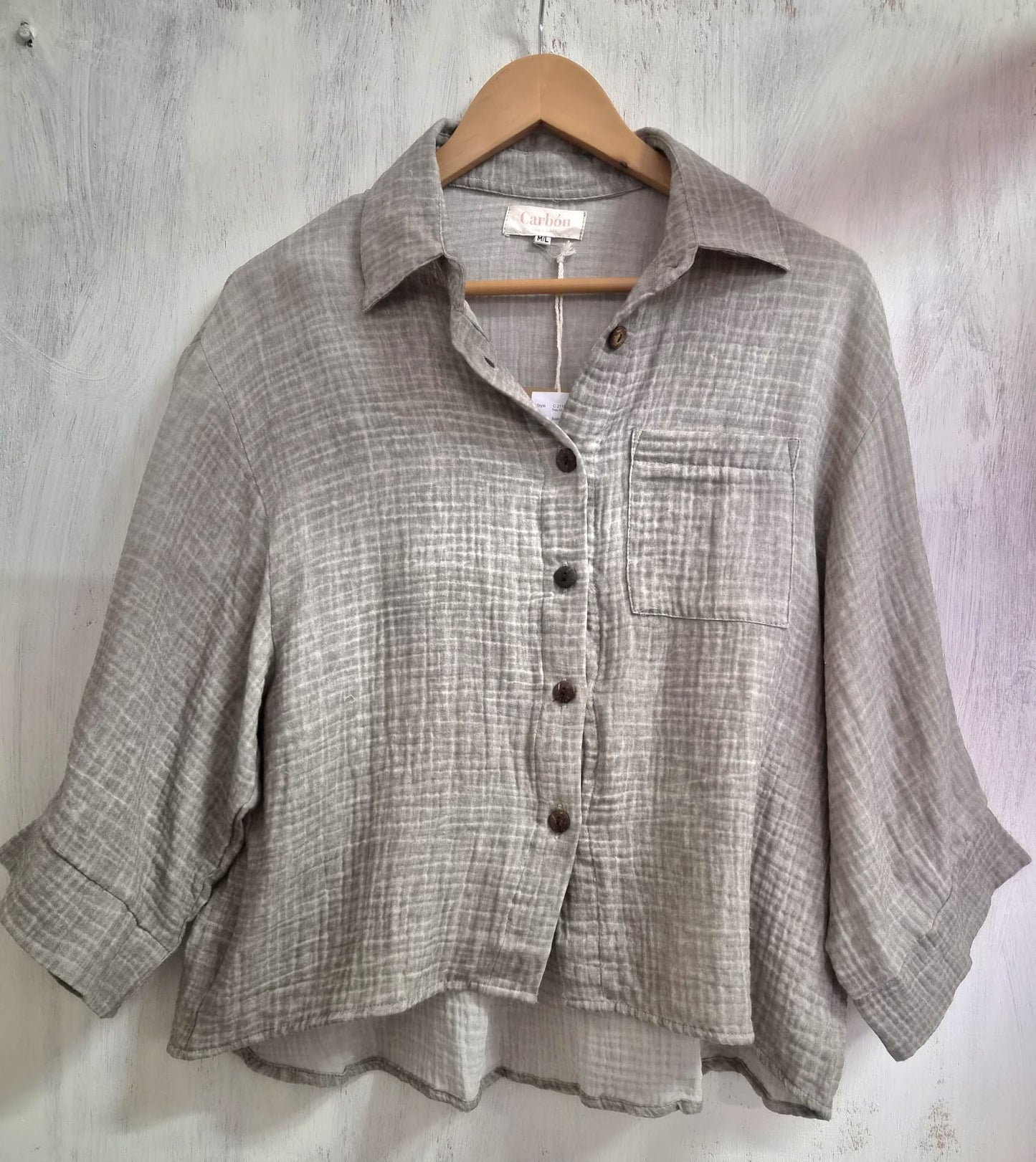 Thea 3/4 Sleeve Shirt