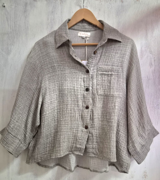 Thea 3/4 Sleeve Shirt