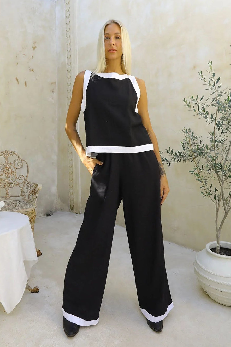 Demi Contrast Pant