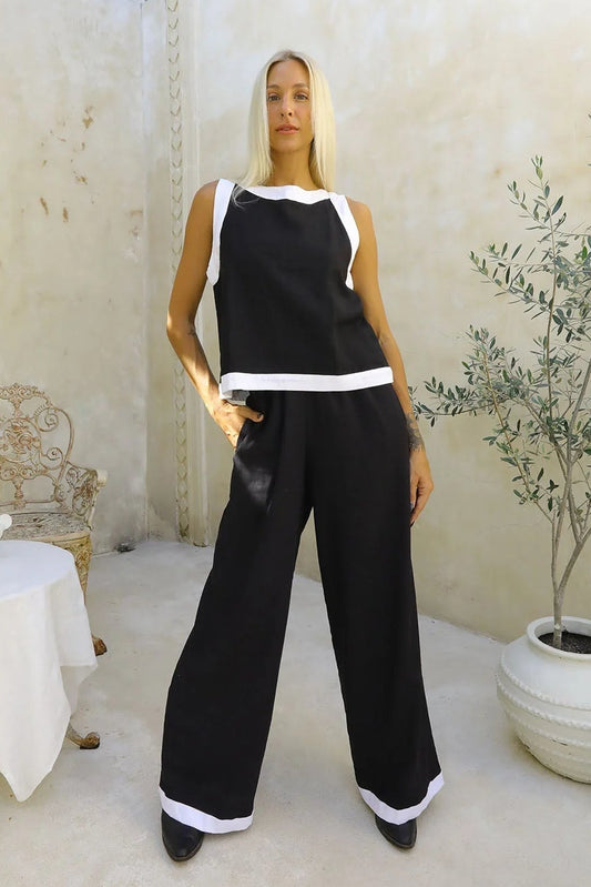 Demi Contrast Pant